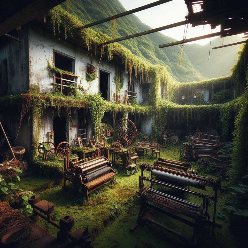 Forgotten Japanese Weaver’s Mansion