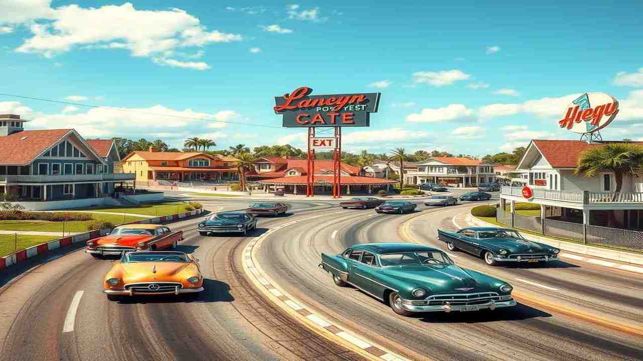 1950s Race Track
