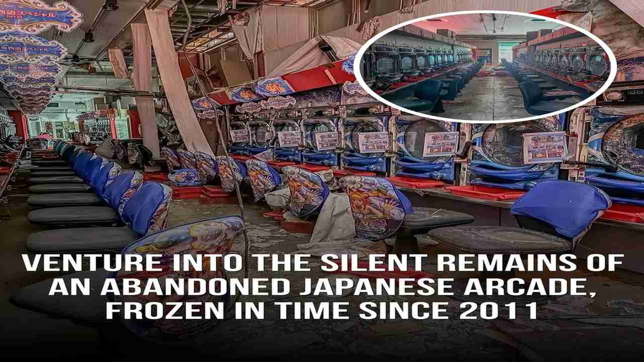 abandoned Japanese arcade