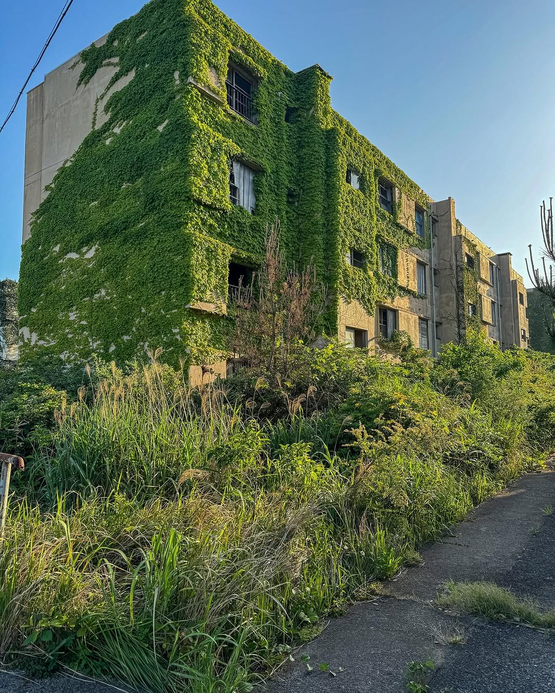 Abandoned Hospital Frozen