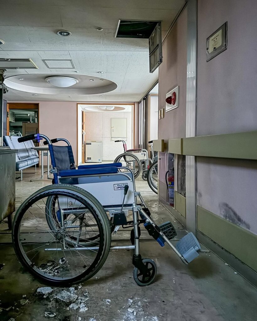 Abandoned Hospital Frozen