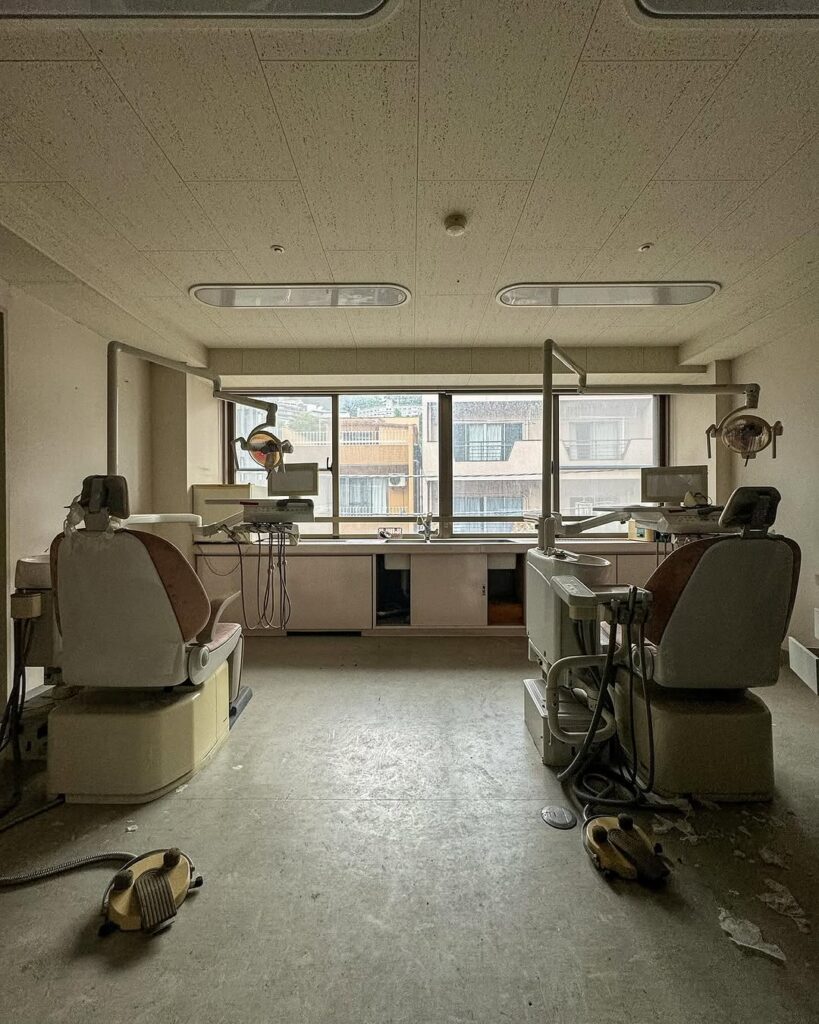 Abandoned Hospital Frozen