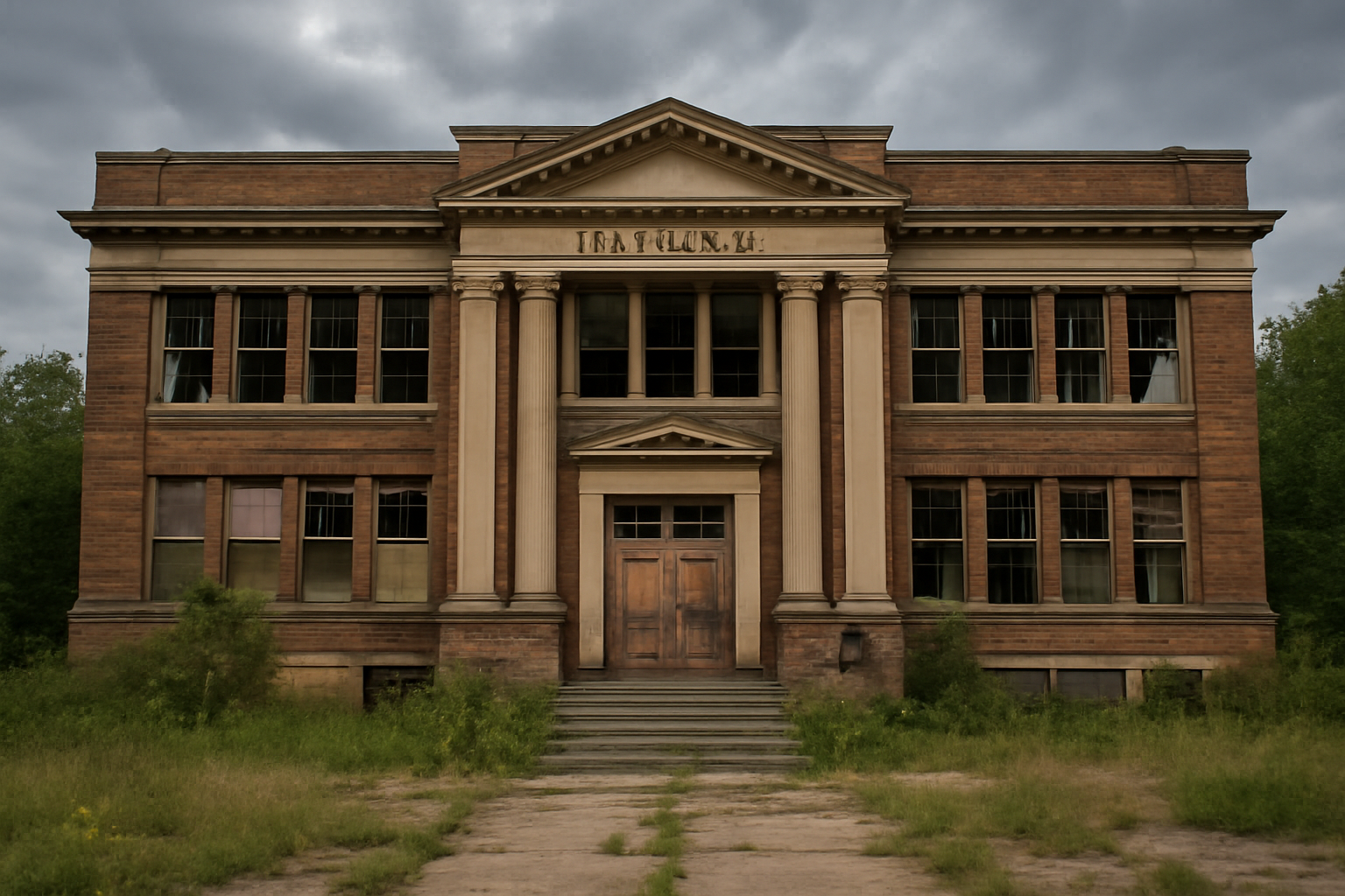 Abandoned School Gymnasiums